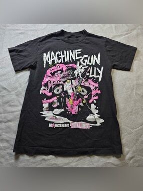 Machine Gun Kelly Mainstream Sellout Tour 2022 T-Shirt Black Size S
